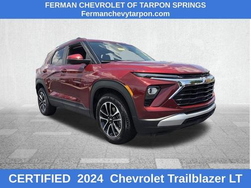 Red 2024 Chevrolet Trailblazer LT