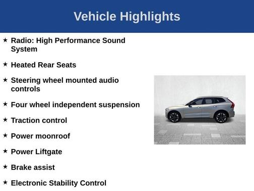 Gray 2026 Volvo XC60 B5 Plus