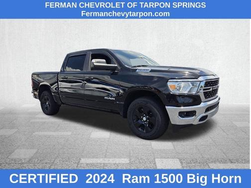 Black 2024 RAM 1500 Big Horn/Lone Star