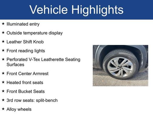 2022 Volkswagen Atlas 3.6L SE w/Technology