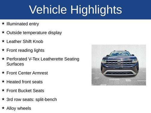 2022 Volkswagen Atlas 3.6L SE w/Technology