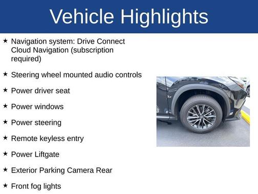 Black 2025 Lexus NX 250 Base