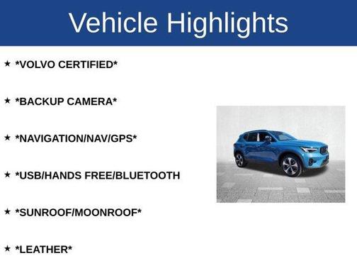 2025 Volvo XC40 B5 Plus Dark Theme