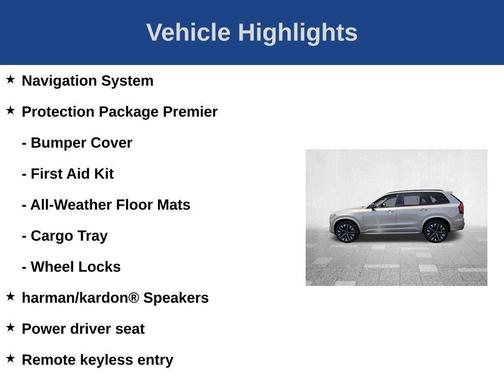 Gray 2026 Volvo XC90 B6 Ultra Dark Theme 7-Seater
