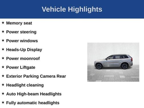 Gray 2026 Volvo XC90 B6 Ultra Dark Theme 7-Seater