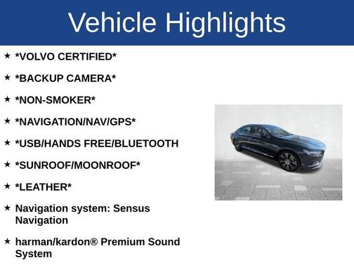 2023 Volvo S90 Recharge Plug-In Hybrid T8 Ultimate