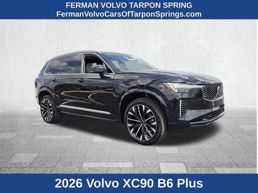 Black 2026 Volvo XC90 B6 Plus 7-Seater