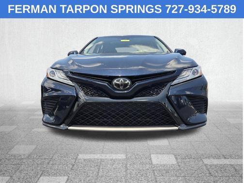 Blue 2020 Toyota Camry XSE