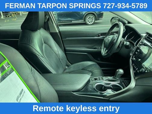 Blue 2020 Toyota Camry XSE