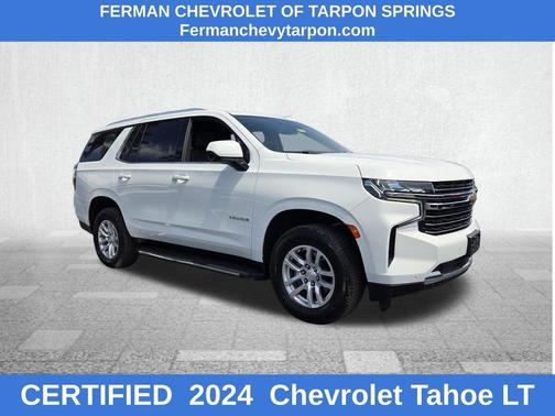 White 2024 Chevrolet Tahoe LT