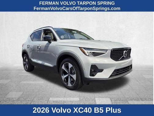 Gray 2026 Volvo XC40 B5 Plus