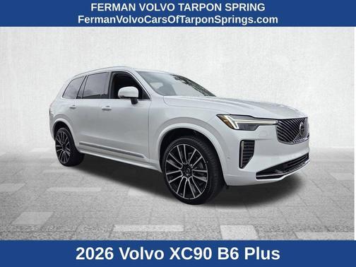 White 2026 Volvo XC90 B6 Plus 7-Seater