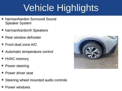 Ice Silver Metallic 2020 Subaru Outback Limited XT