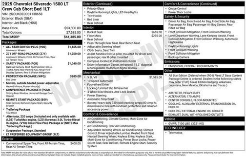 2025 Chevrolet Silverado 1500 LT