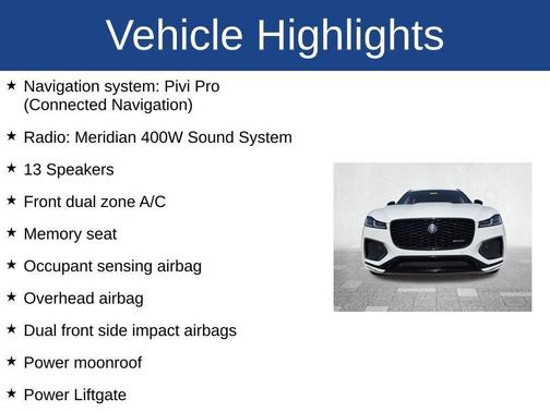 2025 Jaguar F-PACE P250 R-Dynamic S
