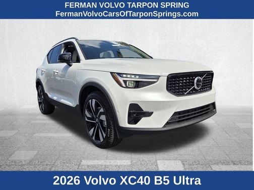 White 2026 Volvo XC40 B5 Ultra