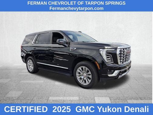 Black 2025 GMC Yukon Denali
