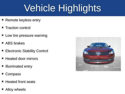 2014 Volkswagen Passat 1.8T SE