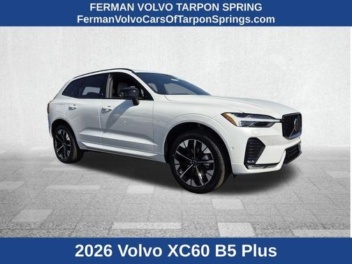 White 2026 Volvo XC60 B5 Plus