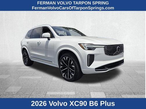 White 2026 Volvo XC90 B6 Plus 7-Seater