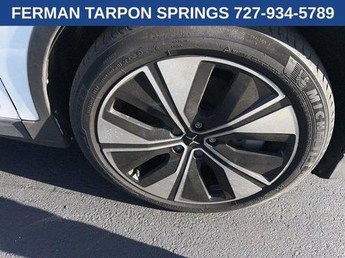 White 2021 Polestar 2 Launch Edition