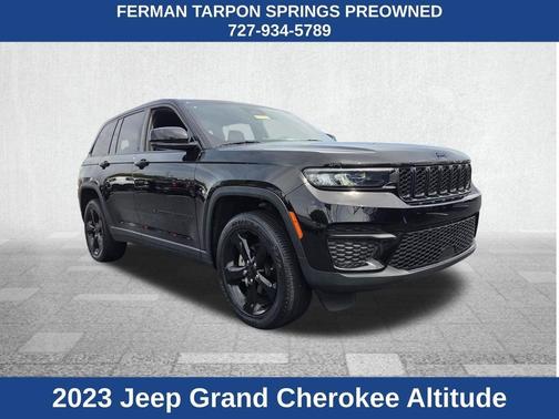 Black 2023 Jeep Grand Cherokee Altitude