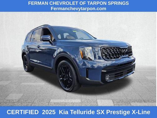 Black 2025 Kia Telluride SX-Prestige X-Line