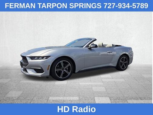 Silver 2024 Ford Mustang EcoBoost Premium