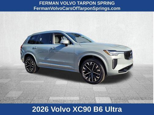Gray 2026 Volvo XC90 B6 Ultra 7-Seater