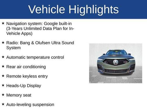 2025 Acura MDX Type S w/Advance Package