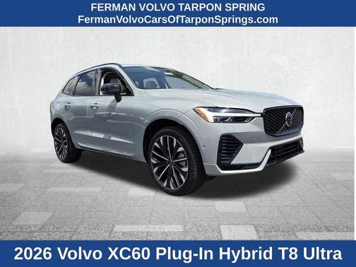 Gray 2026 Volvo XC60 Plug-In Hybrid T8 Ultra