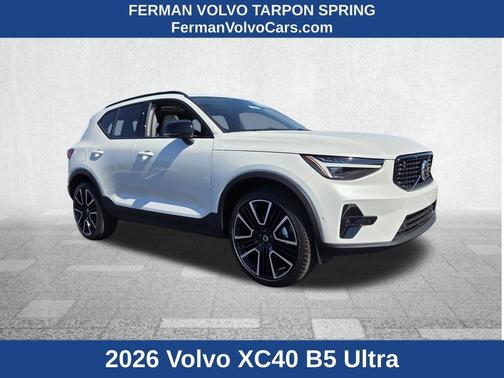 White 2026 Volvo XC40 B5 Ultra