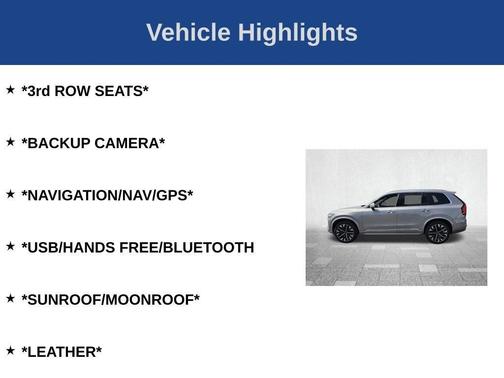Silver 2026 Volvo XC90 B6 Plus 7-Seater