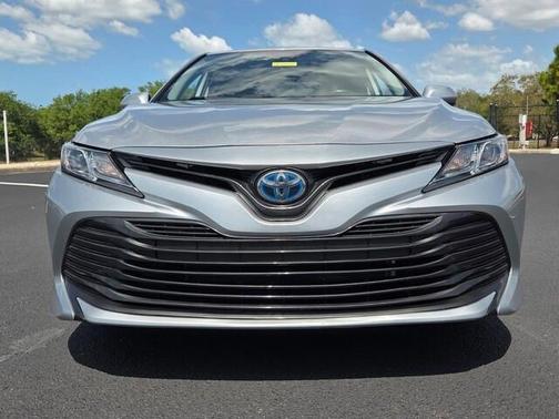 Silver 2020 Toyota Camry Hybrid LE