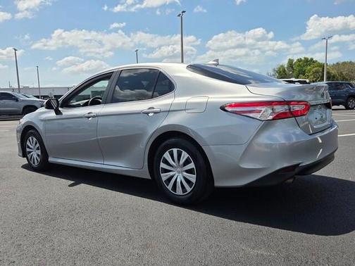 Silver 2020 Toyota Camry Hybrid LE