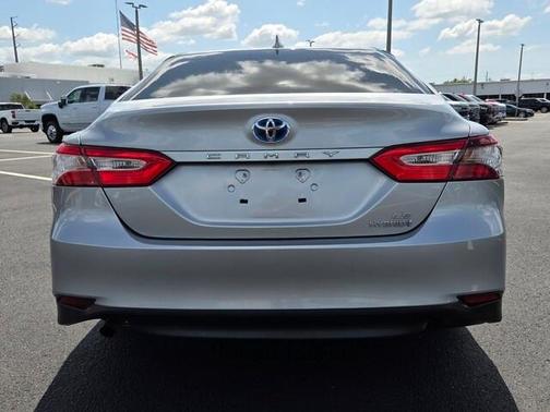 Silver 2020 Toyota Camry Hybrid LE