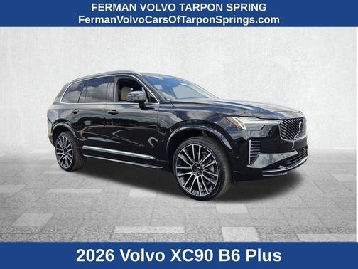 Black 2026 Volvo XC90 B6 Plus 7-Seater