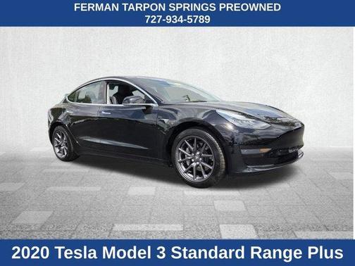 Black 2020 Tesla Model 3 Standard Range Plus