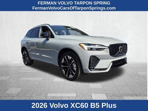 Gray 2026 Volvo XC60 B5 Plus