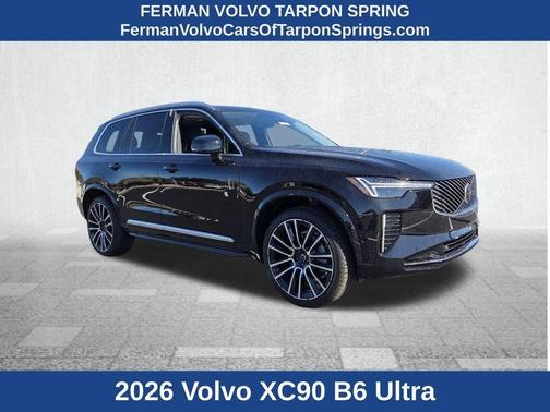 Black 2026 Volvo XC90 B6 Ultra 6-Seater