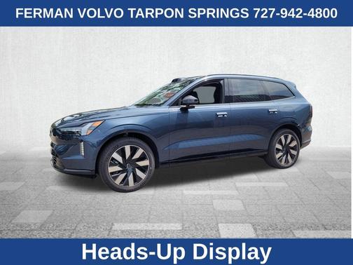 Blue 2025 Volvo EX90 Twin Motor Performance Ultra