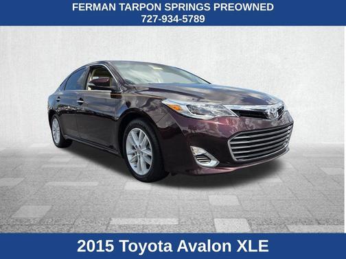 Red 2015 Toyota Avalon XLE