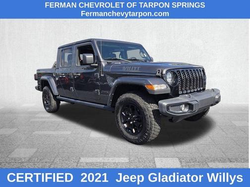 Gray 2021 Jeep Gladiator Sport