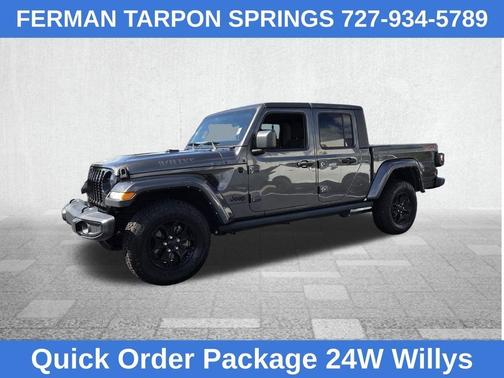 Gray 2021 Jeep Gladiator Sport