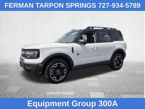 White 2025 Ford Bronco Sport Outer Banks