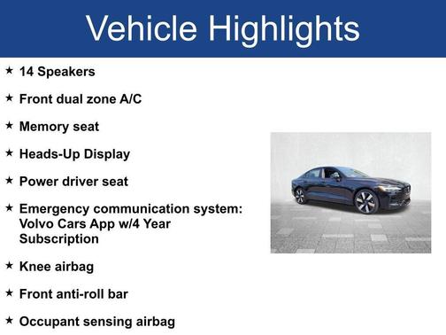 2024 Volvo S60 Recharge Plug-In Hybrid T8 Ultimate Dark Theme