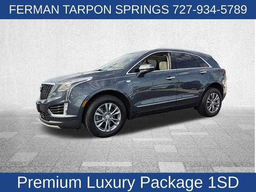 Gray 2021 Cadillac XT5 Premium Luxury
