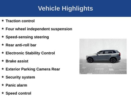 Gray 2026 Volvo XC90 B6 Plus 7-Seater
