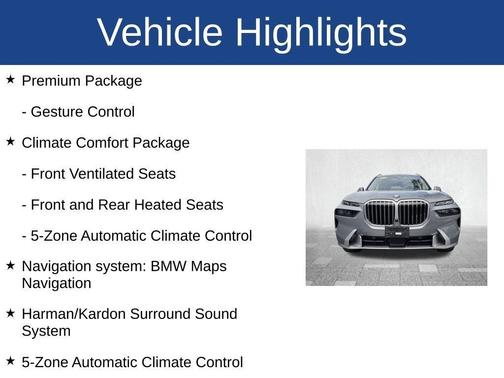 Gray 2025 BMW X7 xDrive40i