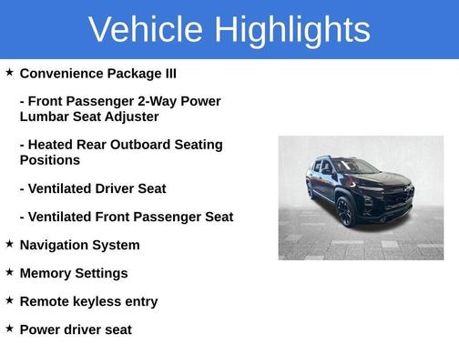 Black 2025 Chevrolet Equinox RS